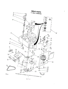 03 - Drive parts for Whirlpool Washer LA5880XKW2 from AppliancePartsPros.com