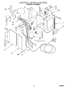 04 - Control Module parts for Whirlpool Air Conditioner 3XACM09DD1 from AppliancePartsPros.com