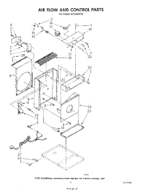 03 - Section parts for Whirlpool Air Conditioner ACS602XT0 from AppliancePartsPros.com