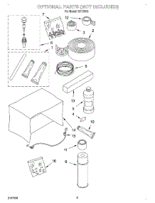 05 - Optional parts for Whirlpool Air Conditioner RA123K0 from AppliancePartsPros.com
