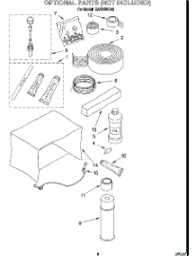 04 - Optional parts for Whirlpool Air Conditioner CAH18WC42 from AppliancePartsPros.com