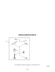 06 - Miscellaneous parts for Kitchenaid Washer KAWE850VAL1 from AppliancePartsPros.com