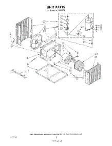 02 - Section parts for Whirlpool Air Conditioner ACS602XT0 from AppliancePartsPros.com
