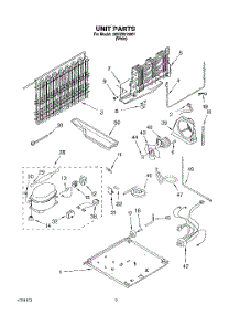 05 - Unit parts for Whirlpool Refrigerator 3XKVN515001 from AppliancePartsPros.com