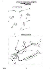 07 - Wiring Harness parts for Whirlpool Washer 3LSC9255BQ0 from AppliancePartsPros.com
