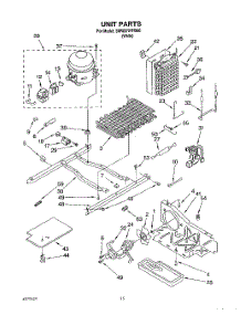 09 - Unit parts for Whirlpool Refrigerator 3XRZ2727FB00 from AppliancePartsPros.com