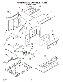 02 - Air Flow And Control Parts parts for Whirlpool Air Conditioner CA12WRP2 from AppliancePartsPros.com