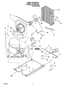 05 - Unit Parts, Optional Parts parts for Kitchenaid Ice Machine KUIA15NRHS7 from AppliancePartsPros.com