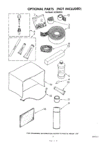 05 - Lit / Optional parts for Whirlpool Air Conditioner AC0802XS1 from AppliancePartsPros.com