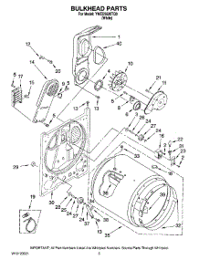 03 - Bulkhead Parts, Optional Parts (Not Included) parts for Maytag Dryer YMED5620TQ0 from AppliancePartsPros.com