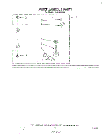 09 - Miscellaneous , Literature And Optional parts for Whirlpool Washer LC4500XMW0 from AppliancePartsPros.com