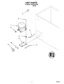 03 - Unit Parts parts for Whirlpool Freezer 7SCF0710KQ00 from AppliancePartsPros.com