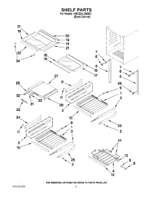 02 - Shelf Parts parts for Kitchenaid Wine Cooler KBCS24LSBS02 from AppliancePartsPros.com