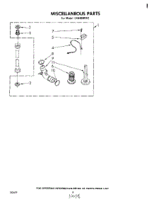 07 - Miscellaneous , Literature And Optional parts for Whirlpool Washer LHA4000W2 from AppliancePartsPros.com