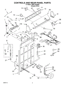 02 - Controls And Rear Panel Parts parts for Whirlpool Washer 7MBPL9764MQ0 from AppliancePartsPros.com