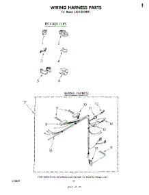 08 - Wiring Harness parts for Whirlpool Washer LA5430XMW1 from AppliancePartsPros.com