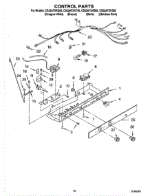 11 - Control Parts parts for Whirlpool Refrigerator CS22AFXKT05 from AppliancePartsPros.com