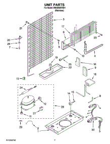 04 - Unit Parts parts for Whirlpool Refrigerator IR8GSMXRS01 from AppliancePartsPros.com