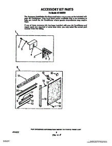 06 - Accessory Kit parts for Whirlpool Air Conditioner AC1002XS1 from AppliancePartsPros.com