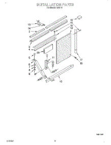 05 - Installation parts for Whirlpool Air Conditioner R293F0 from AppliancePartsPros.com