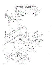 03 - Oven Burner parts for Whirlpool Range 1743W0A from AppliancePartsPros.com
