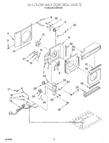 02 - Air Flow And Control parts for Whirlpool Air Conditioner CA5WM45 from AppliancePartsPros.com