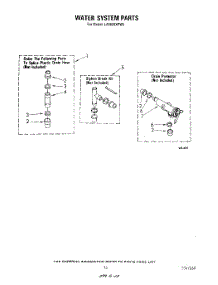 11 - Water System parts for Whirlpool Washer LA5600XPW6 from AppliancePartsPros.com