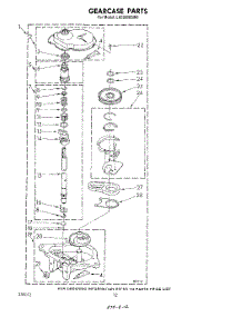10 - Gearcase parts for Whirlpool Washer LA5900XSW0 from AppliancePartsPros.com