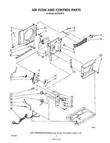 03 - Airflow And Control parts for Whirlpool Air Conditioner ACP052XT0 from AppliancePartsPros.com