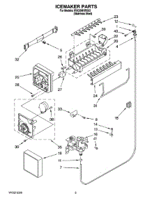 05 - Icemaker Parts parts for Whirlpool Refrigerator IR8GSMXRS03 from AppliancePartsPros.com