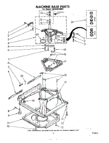 07 - Machine Base parts for Whirlpool Washer LB5540XMN0 from AppliancePartsPros.com