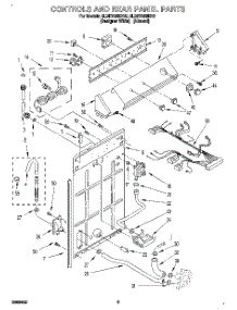 02 - Controls And Rear Panel parts for Whirlpool Washer 6LBR7255BQ0 from AppliancePartsPros.com