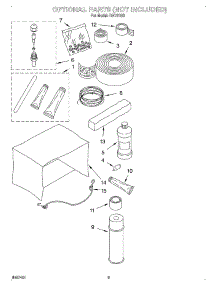 05 - Optional parts for Whirlpool Air Conditioner RA101G0 from AppliancePartsPros.com