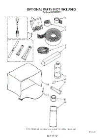 05 - Lit / Optional parts for Whirlpool Air Conditioner AR1200XS1 from AppliancePartsPros.com