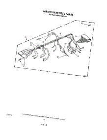 09 - Wiring Harness parts for Kitchenaid Washer KAWE560WAL0 from AppliancePartsPros.com