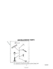 04 - Miscellaneous parts for Whirlpool Washer LA6058XSW1 from AppliancePartsPros.com
