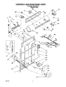 02 - Controls And Rear Panel parts for Whirlpool Washer LBT6233DQ0 from AppliancePartsPros.com