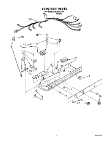 12 - Control parts for Whirlpool Refrigerator 3XKGN701000 from AppliancePartsPros.com