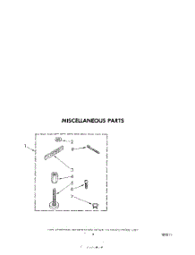 05 - Miscellaneous parts for Whirlpool Washer LA5500XPW4 from AppliancePartsPros.com