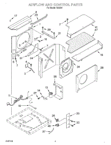 03 - Air Flow And Control parts for Whirlpool Air Conditioner R253G1 from AppliancePartsPros.com