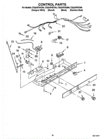 11 - Control Parts parts for Whirlpool Refrigerator CS22AFXKT06 from AppliancePartsPros.com