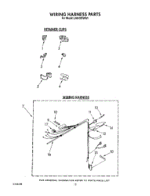 08 - Wiring Harness parts for Whirlpool Washer LA8400XWF1 from AppliancePartsPros.com