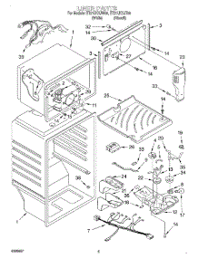 03 - Liner parts for Whirlpool Refrigerator ET21UKXJW00 from AppliancePartsPros.com