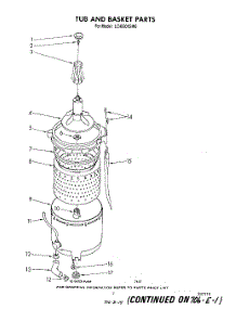 06 - Tub And Basket parts for Whirlpool Washer LC4500XSW0 from AppliancePartsPros.com