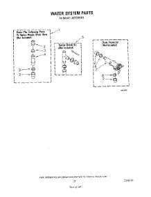 11 - Water System parts for Whirlpool Washer LA5530XSW1 from AppliancePartsPros.com