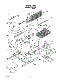 05 - Unit parts for Whirlpool Refrigerator 3XKVN510001 from AppliancePartsPros.com