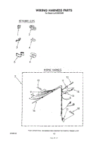 08 - Wiring Harness parts for Whirlpool Washer LA5330XSW0 from AppliancePartsPros.com