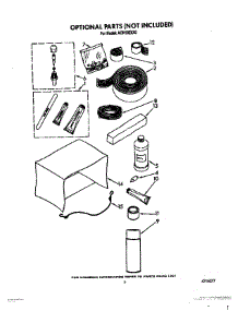 05 - Optional parts for Whirlpool Air Conditioner ACH102XX0 from AppliancePartsPros.com