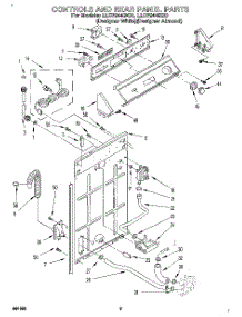 02 - Controls And Rear Panel parts for Whirlpool Washer LLC7244BQ0 from AppliancePartsPros.com