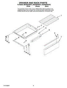 06 - Drawer And Rack Parts, Optional Parts (Not Included) parts for Maytag Range MGRH865QDB12 from AppliancePartsPros.com